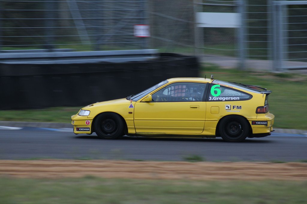 Yokohama 1600 Challenge mester 2017 – Jesper Gregersen i Honda CRX
(Foto: JJ Media)